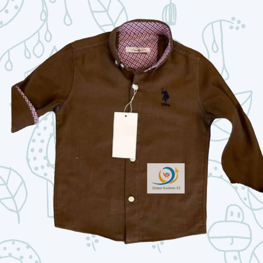 Chemise Armani Junior Maron 3-12 ans GBAZ-C007-22