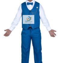 Veste blazer costume 5 pièces pour garçon enfant