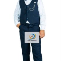 Veste blazer costume 4pièces pour garçon enfant