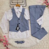 Veste blazer costume 5 pièces pour garçon enfant