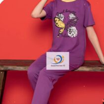 Pyjama doux de coton, composé en deux pièces