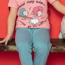 Pyjama doux de coton, composé en deux pièces