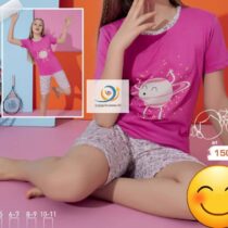 Pyjama doux de coton, composé en deux pièces