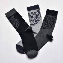 Chaussettes respirantes durables coton renforcées résistantes douces tenue parfaite ne glissent pas couture plate aux orteils motif fantaisie