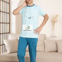 Ensemble pyjama 2 pièces en coton pour enfant, manches courtes, pantalons, vêtements de détente décontractés pour garçon

Vêtements de nuit de luxe à col en rond 


Matière : Coton 

Taille : 13- 16 ans

Élasticité : peu élastique

Douceur : Doux