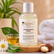 Shampoing doux enrichi aux extraits de fleurs , respecte les cheveux délicats.

Permet de laver en douceur les cheveux des bébés dès la naissance.

Sans alcool, il respecte le cuir chevelu sensible du bébé sans l’irriter.